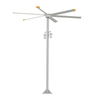 Gearless Standing Type 4500mm 0.75KW Airpole Standing Fan with Remote Control